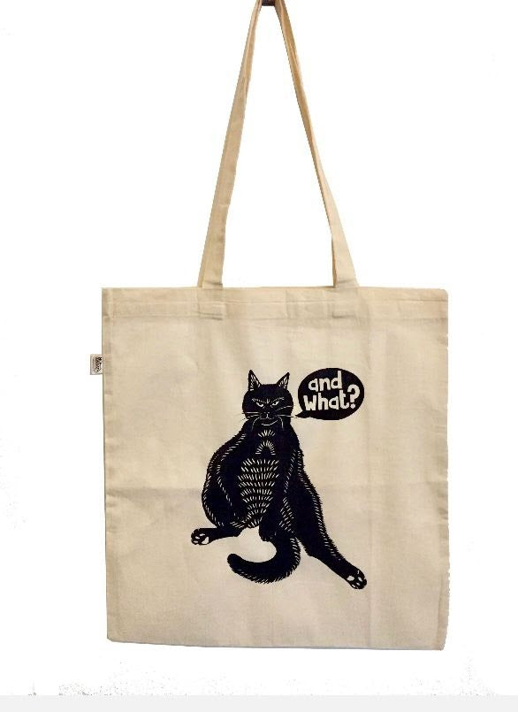 'and what?' tote