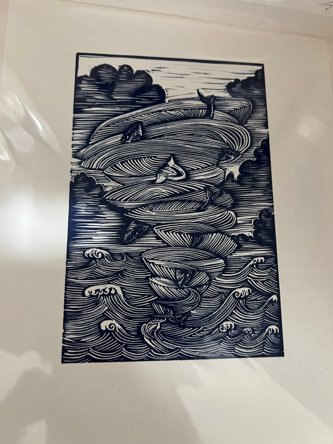 Prints for boaters: sharknado, mermaid, Kraken