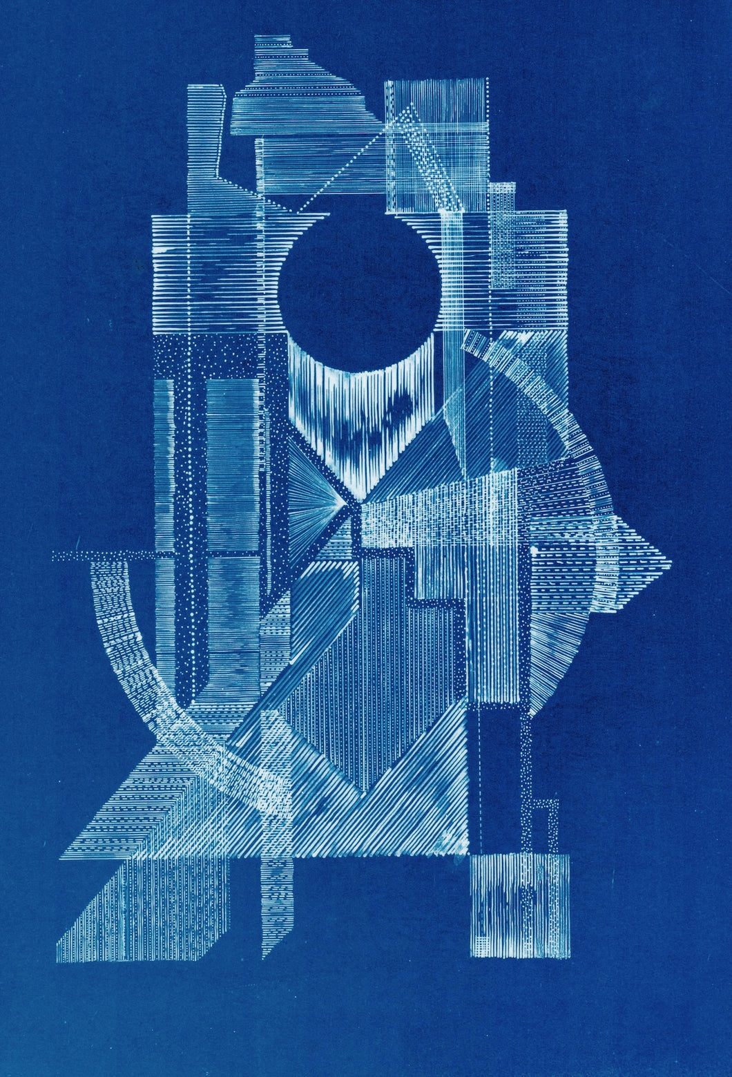 ‘Constructor 01’, Cyanotype
