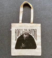 Load image into Gallery viewer, BORIS THE BUTCHER TOTE BAG
