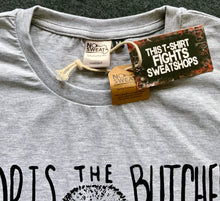Load image into Gallery viewer, BORIS THE BUTCHER T-SHIRT- GREY
