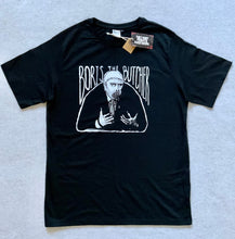 Load image into Gallery viewer, BORIS THE BUTCHER T-SHIRT- BLACK
