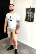Load image into Gallery viewer, POINTY FIST T-SHIRT- Grey
